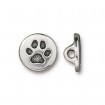 Nasture Small Paw - Antique Silver.