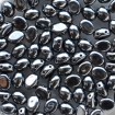 Margele Oval Candy 8x6 mm - Hematite
