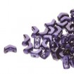 Mini Chevron - Metalust Purple.