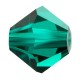Biconic Preciosa 3 mm - Emerald.