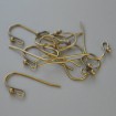 Hook ear wire 27 mm - bronz.