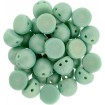Cabochon 6 mm - Sueded Gold Turquoise.