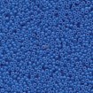 Miyuki Round Rocailles 15/0 - Duracoat Opq Dyed Bright Blue