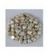 Silky Beads 5 mm - Lust Green Opq White.