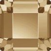 Swarovski Square 2,2 mm - Crystal Golden Shadow