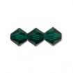 Biconic Preciosa 3 mm - Emerald.