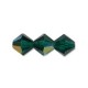 Biconic Preciosa 3 mm - Emerald AB