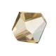 Biconic Preciosa 6 mm - Crystal Golden Flare