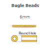 Bugle Beads 6mm